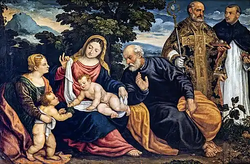 Conversation sacrée - Pinacothèque Querini Stampalia (Venise)