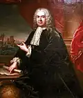 Portrait de Jacques Duval d'Eprémesnil, directeur de la Compagnie des Indes au port de Lorient, par Jean-Baptiste Lefebvre, 1738.