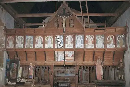 Jubé de la chapelle.
