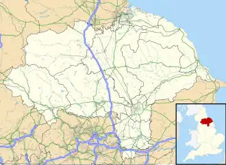 (Voir situation sur carte : Yorkshire du Nord)