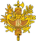 Armoiries de la France.