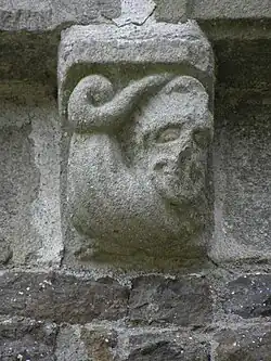 Modillon sculpté