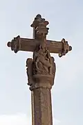 Revers : Vierge de pitié