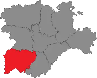 Carte de la circonscription.
