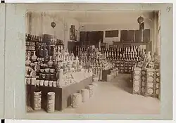 Intérieur du pavillon de la Chine.