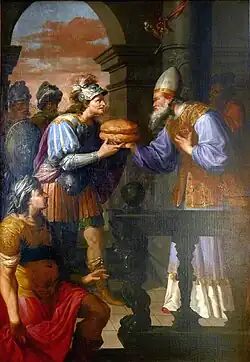 David et le prêtre Achimélech.