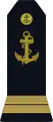 Enseigne de vaisseau de 1re&nbsp;classe « Lieutenant »