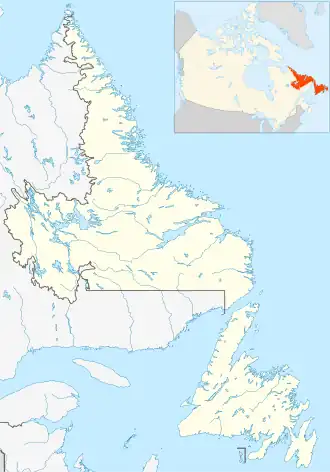 Voir sur la carte administrative de Terre-Neuve-et-Labrador