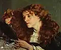 Jo, la belle Irlandaise, par Gustave Courbet.