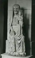 Chapelle de la Trinité : statue de sainte Anne