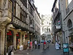 Dijon - rue du vieux-centre.