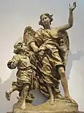 L'ange gardien (1696), église Saint-Sébastien de Stavelot.