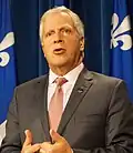 Francois Paradis est député de Lévis de 2014 à 2022 pour la Coalition avenir Québec.