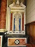 Statue de saint Jean l'Evangéliste.