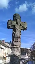 Croix de Serverette, face arrière.
