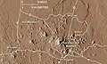 Carte du champ volcanique