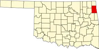 Localisation de Comté de Delaware(Delaware County)