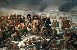 Napoléon à Eylau, par Gros