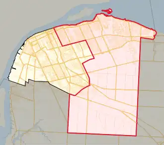 Carte de la circonscription
