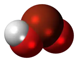Image illustrative de l’article Acide bromeux