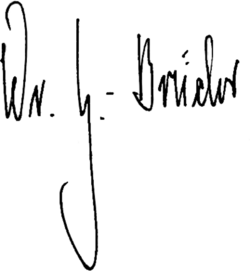 signature de Hildegard Hamm-Brücher