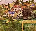 Paul Cézanne, L'Ermitage à Pontoise (vers 1867)