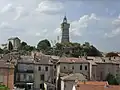 Tour de l'Horloge vue depuis le bd des Remparts.