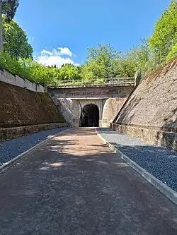 Entrée de la mine.