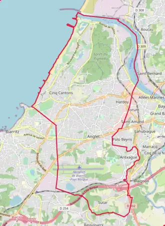 Carte OpenStreetMap.