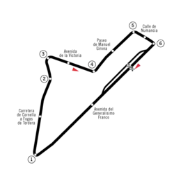 Tracé de la course