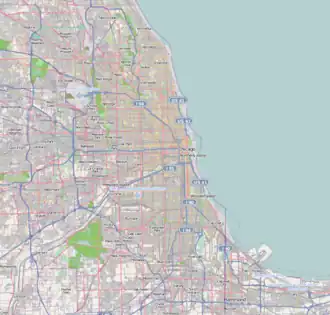(Voir situation sur carte : Grand Chicago)