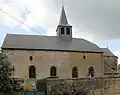 Église Saint-Hubert de Moulins-Saint-Hubert (Meuse).