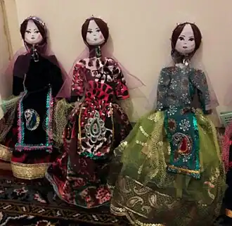 Poupées Layli du Mamasani, Iran