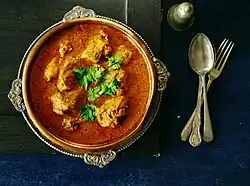 Butter chicken (variante).