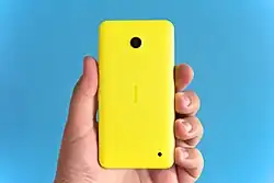 Photographie représentant un téléphone Nokia Lumia 630