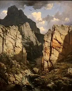 La Vallée des angoisses, 1857 Musée d'art de Toulon