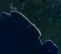 Vue satellite de Long Beach&nbsp;(en).