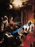 La Mort de la Vierge de Jean François Bosio, 1819.