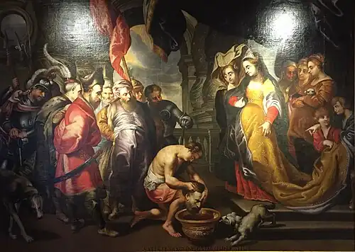 Cyrus et Tomyris, copie anonyme de Rubens