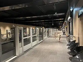 Les quais de la station en 2022.