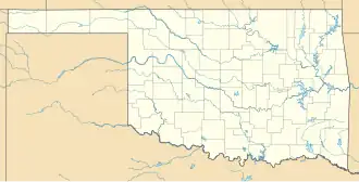 voir sur la carte d’Oklahoma