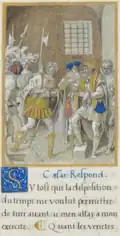 Les otages des Vénètes (vers 1520, musée Condé de Chantilly).