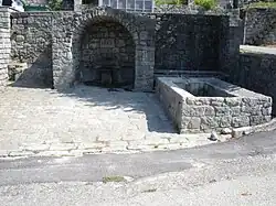 Grande fontaine (vue globale avec les bassins).
