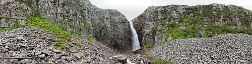 La cascade de Njupeskär