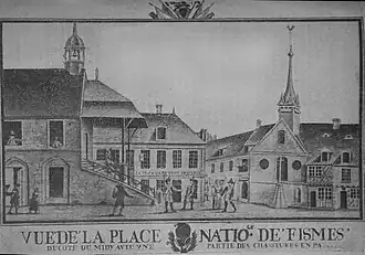 L'ancienne mairie en 1790,