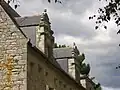 Lucarnes de la façade orientale.