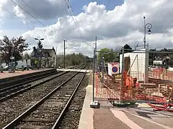 13 avril 2018. Construction en cours.