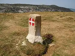 Borne frontière no&nbsp;30.