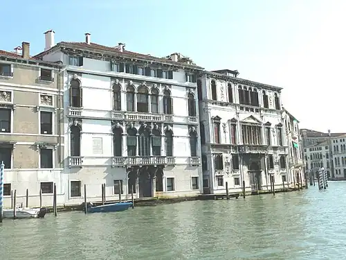 Palais Mocenigo Casa Vecchia et palais Contarini delle Figure.