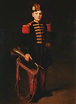 Eva Gonzalès, Enfant de troupe (1870).